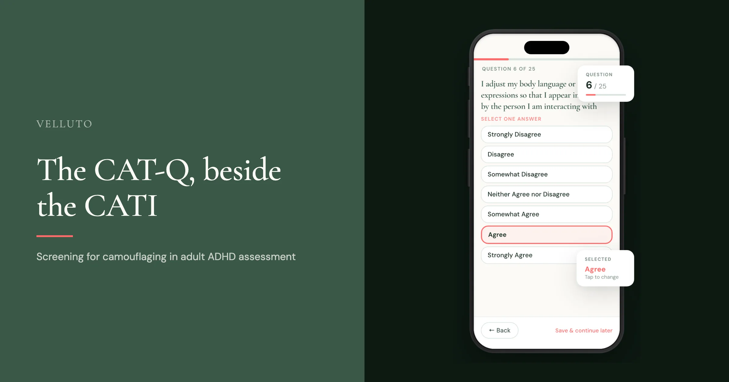 CAT-Q questionnaire now part of ADHD Assessment platform